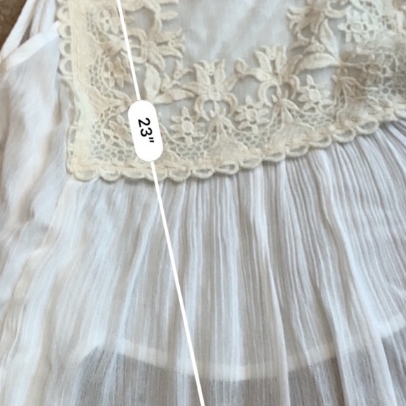 Listicle white lace boho tank top - Picture 5 of 5